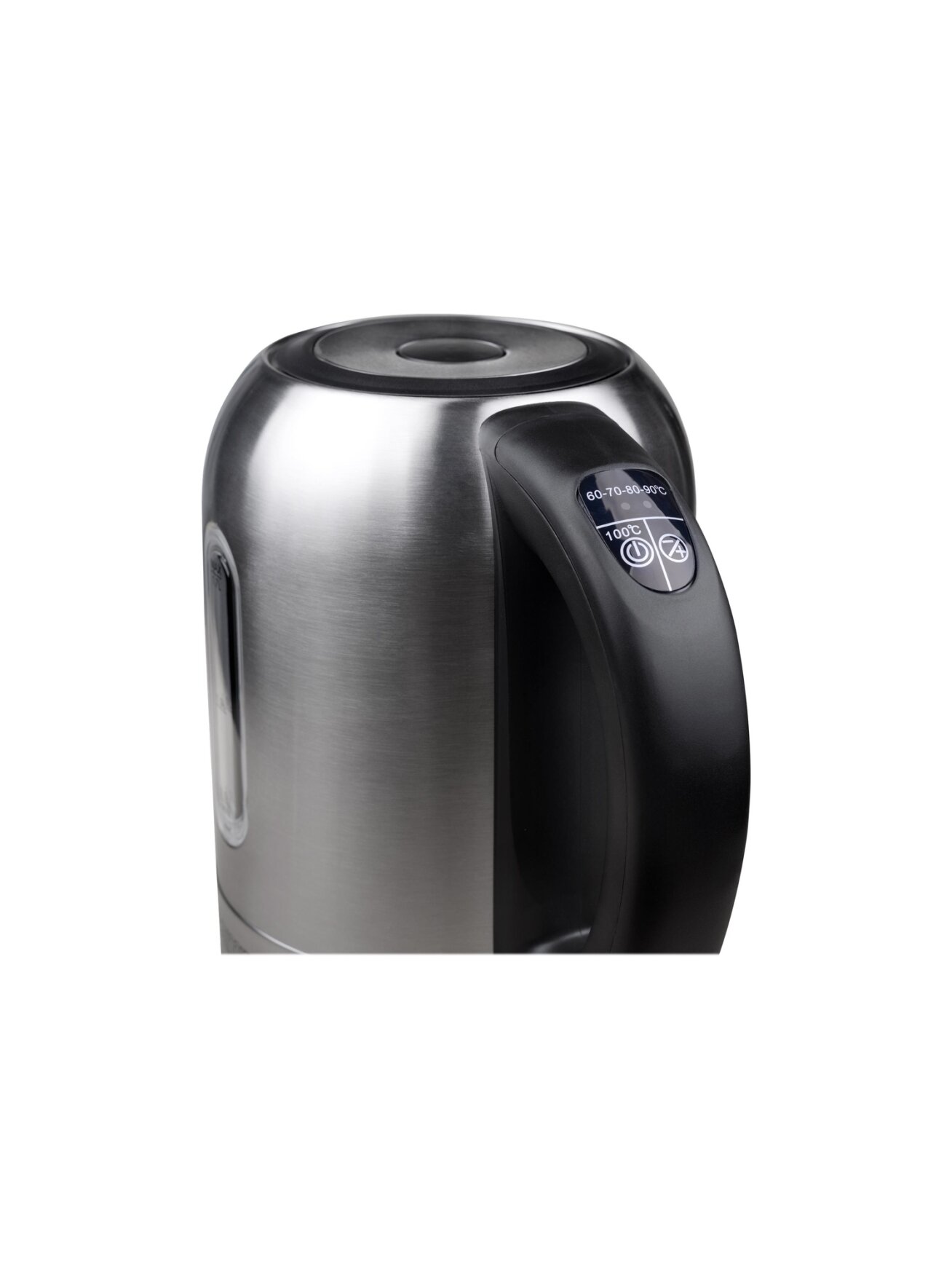 Camry | Kettle | CR 1253 | With electronic control | 2200 W | 1.7 L | Stainless steel | 360° rotational base | Stainless steel 8
