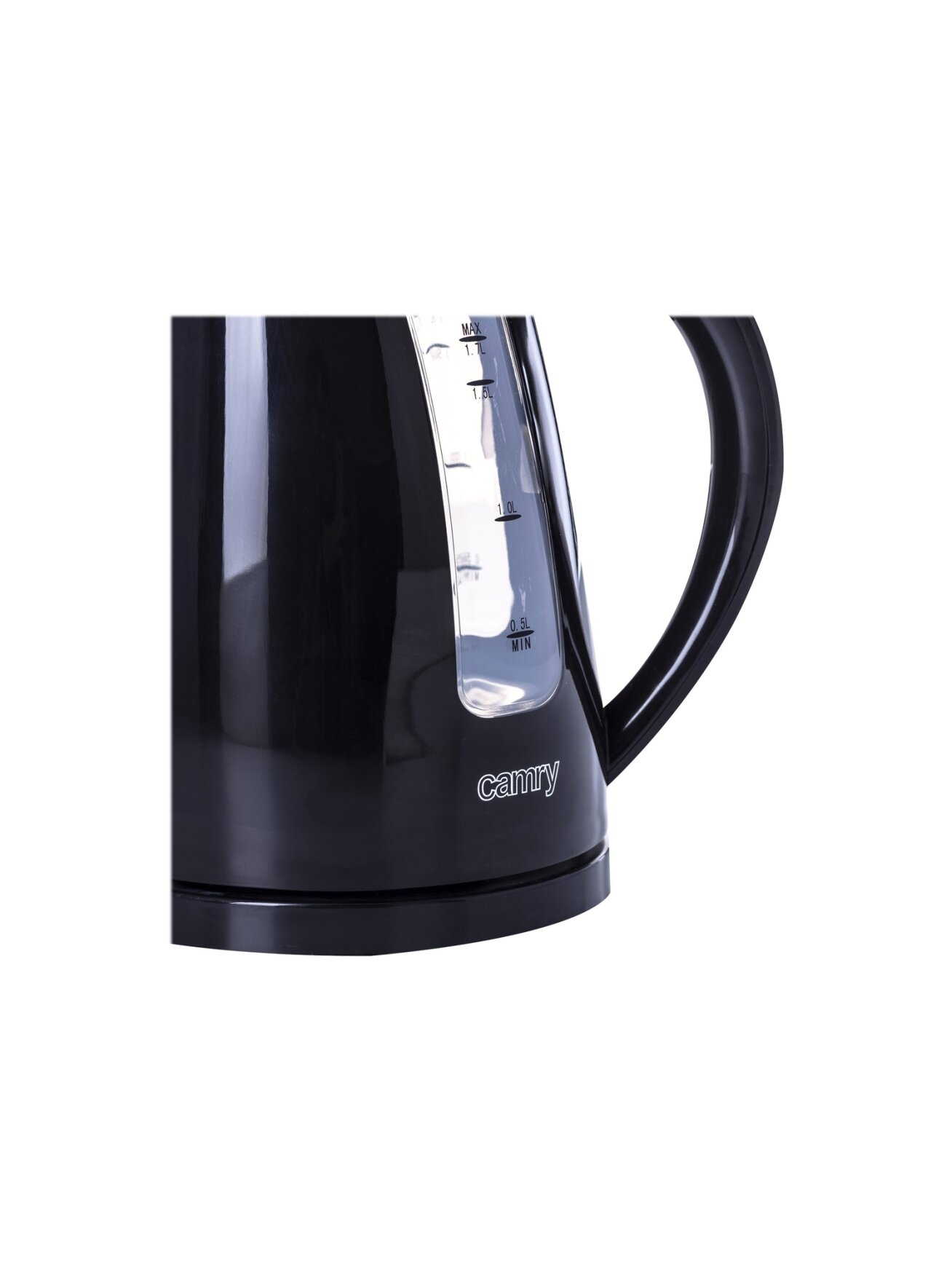 Camry | Kettle | CR 1255 | Standard | 2200 W | 1.7 L | Plastic | 360° rotational base | Black 9 Camry | Kettle | CR 1255 | Standard | 2200 W | 1.7 L | Plastic | 360° rotational base | Black 9