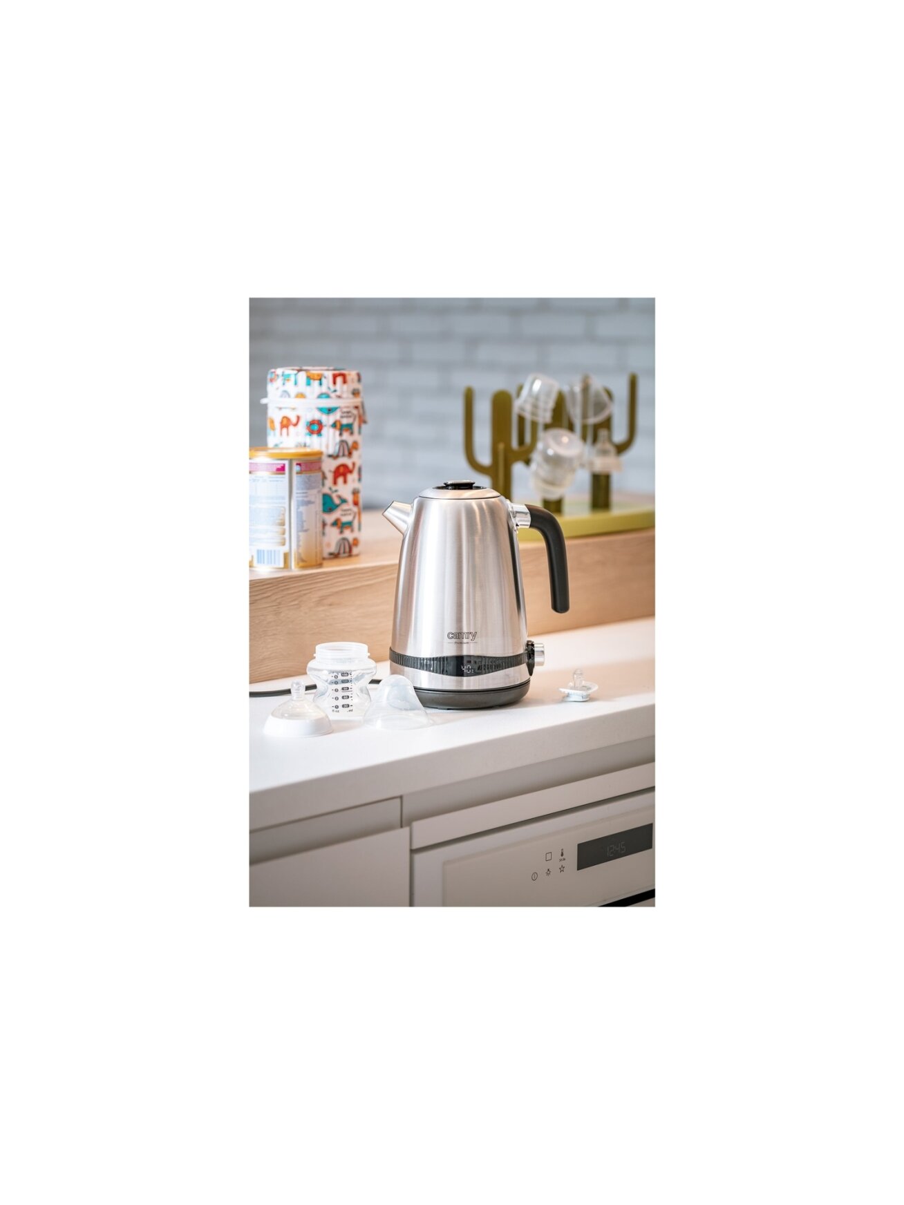 Camry | Kettle | CR 1291 | Electric | 2200 W | 1.7 L | Stainless steel | 360° rotational base | Stainless steel 8 Camry | Kettle | CR 1291 | Electric | 2200 W | 1.7 L | Stainless steel | 360° rotational base | Stainless steel 8
