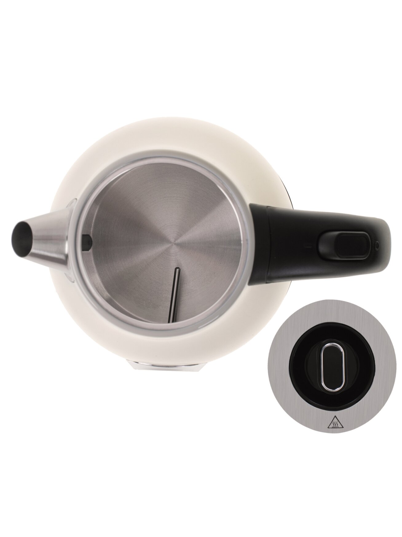 Camry | Kettle with a thermometer | CR 1344 | Electric | 2200 W | 1.7 L | Stainless steel | 360° rotational base | Cream 5 Camry | Kettle with a thermometer | CR 1344 | Electric | 2200 W | 1.7 L | Stainless steel | 360° rotational base | Cream 5