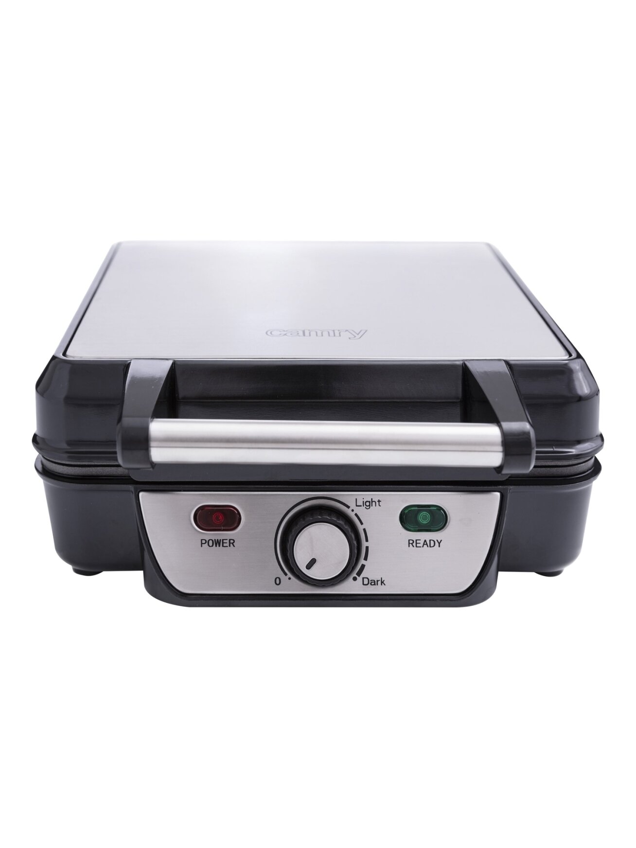 Camry | Waffle maker | CR 3025 | 1150 W | Number of pastry 4 | Belgium | Black/Stainless steel 1 Camry | Waffle maker | CR 3025 | 1150 W | Number of pastry 4 | Belgium | Black/Stainless steel 1
