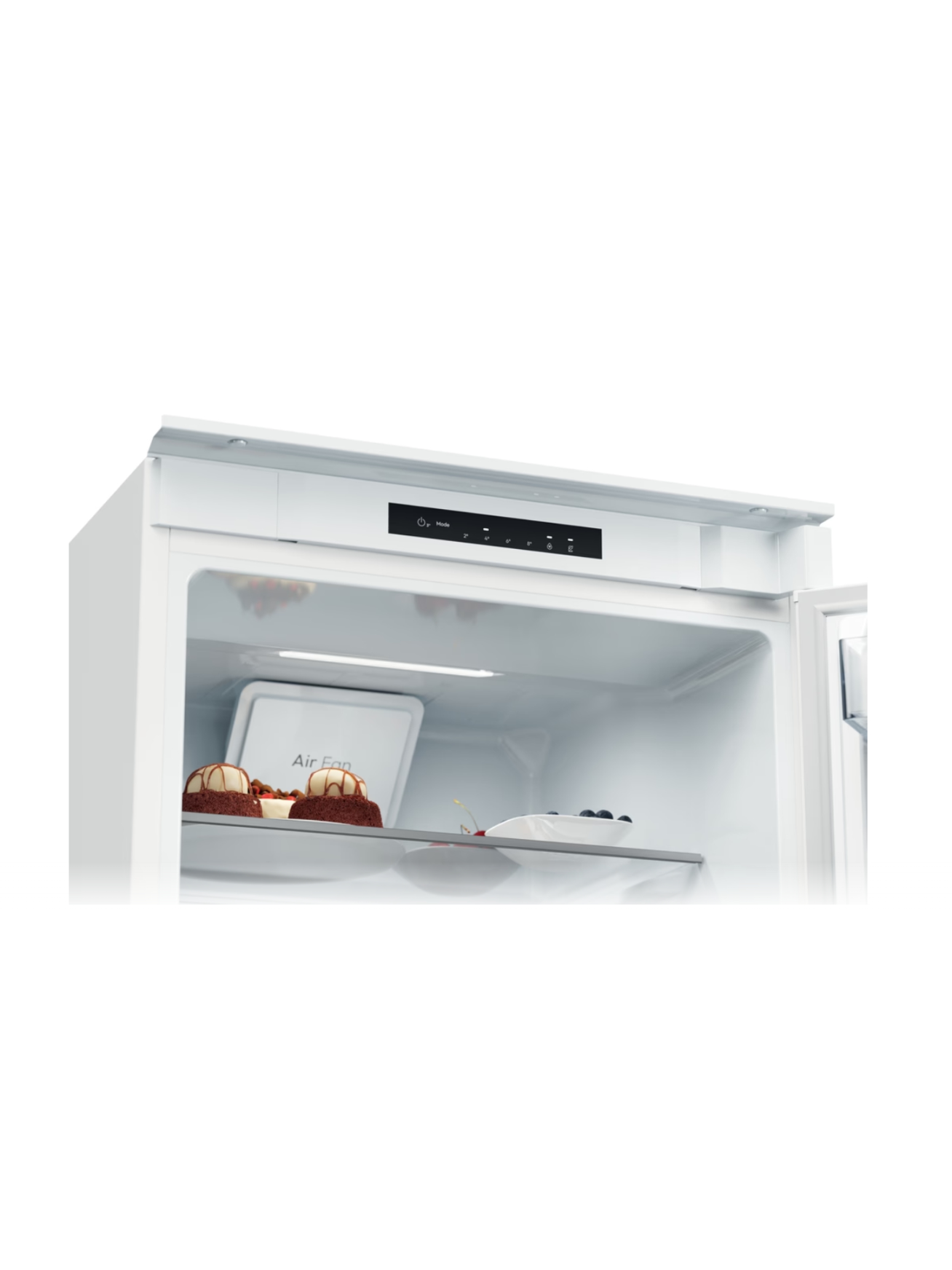 Candy Refrigerator | ECNBQL3518EV | Energy efficiency class E | Built-in | Combi | Height 177.3 cm | Fridge net capacity 194 L | Freezer net capacity 74 L | 35 dB | White 6 Candy Refrigerator | ECNBQL3518EV | Energy efficiency class E | Built-in | Combi | Height 177.3 cm | Fridge net capacity 194 L | Freezer net capacity 74 L | 35 dB | White 6