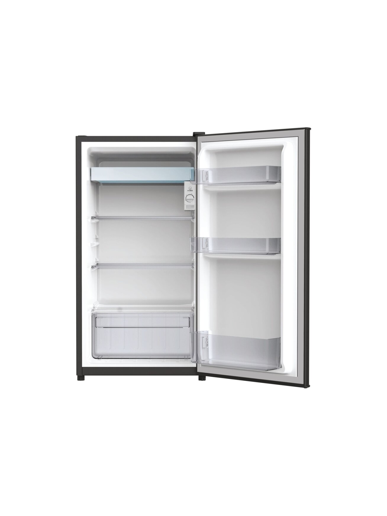 Candy Table Top Refrigerator | CHASD4385EBC | Energy efficiency class E | Free standing | Larder | Height 85 cm | Fridge net capacity 90 L | 37 dB | Black 1