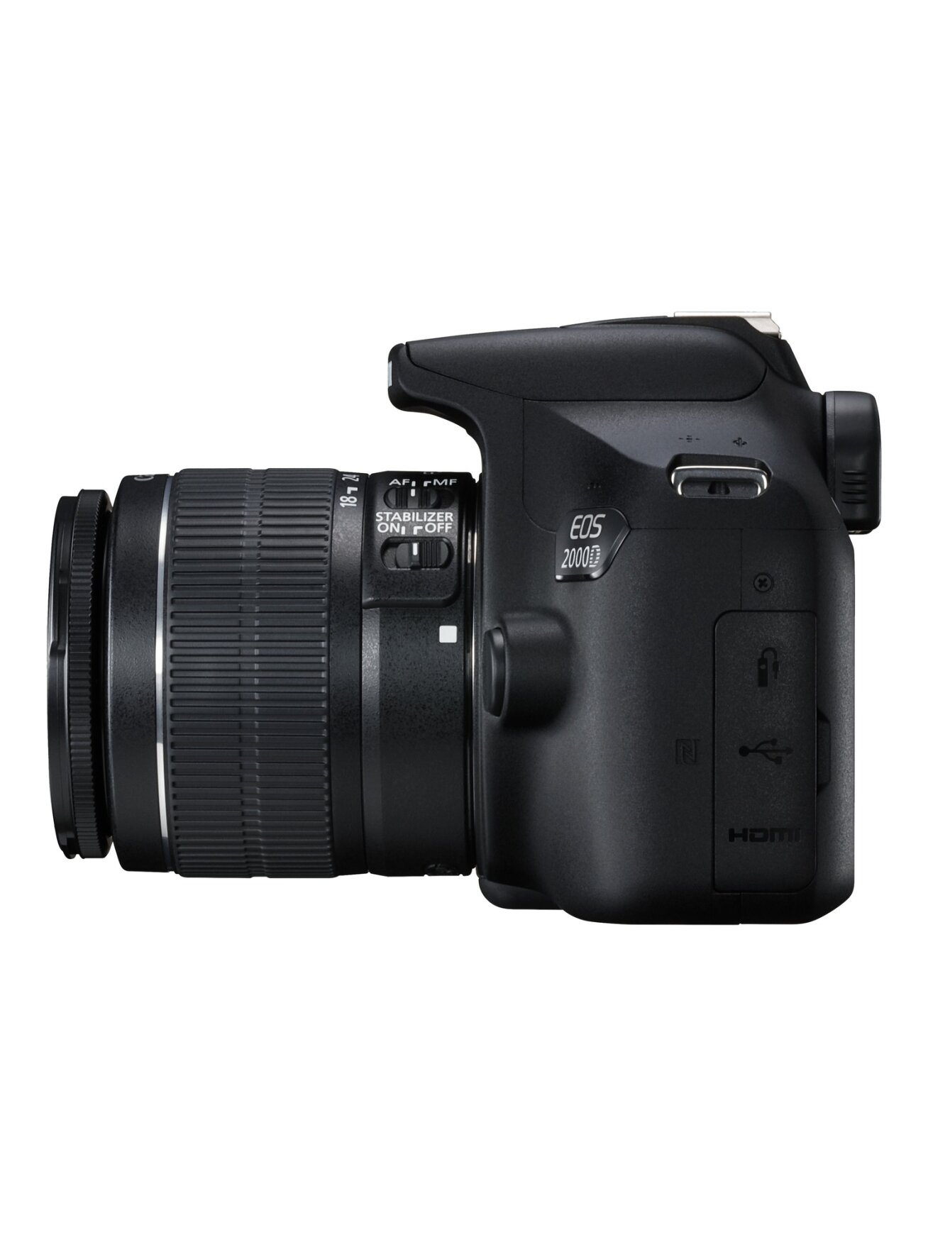 Canon | EOS | 2000D 18-55 IS II EU26 | SLR Camera Kit | Megapixel 24.1 MP | Image stabilizer | ISO sensitivity (max) 12800 | Display diagonal 3.0 " | Wi-Fi | Video recording | APS-C | Black 7
