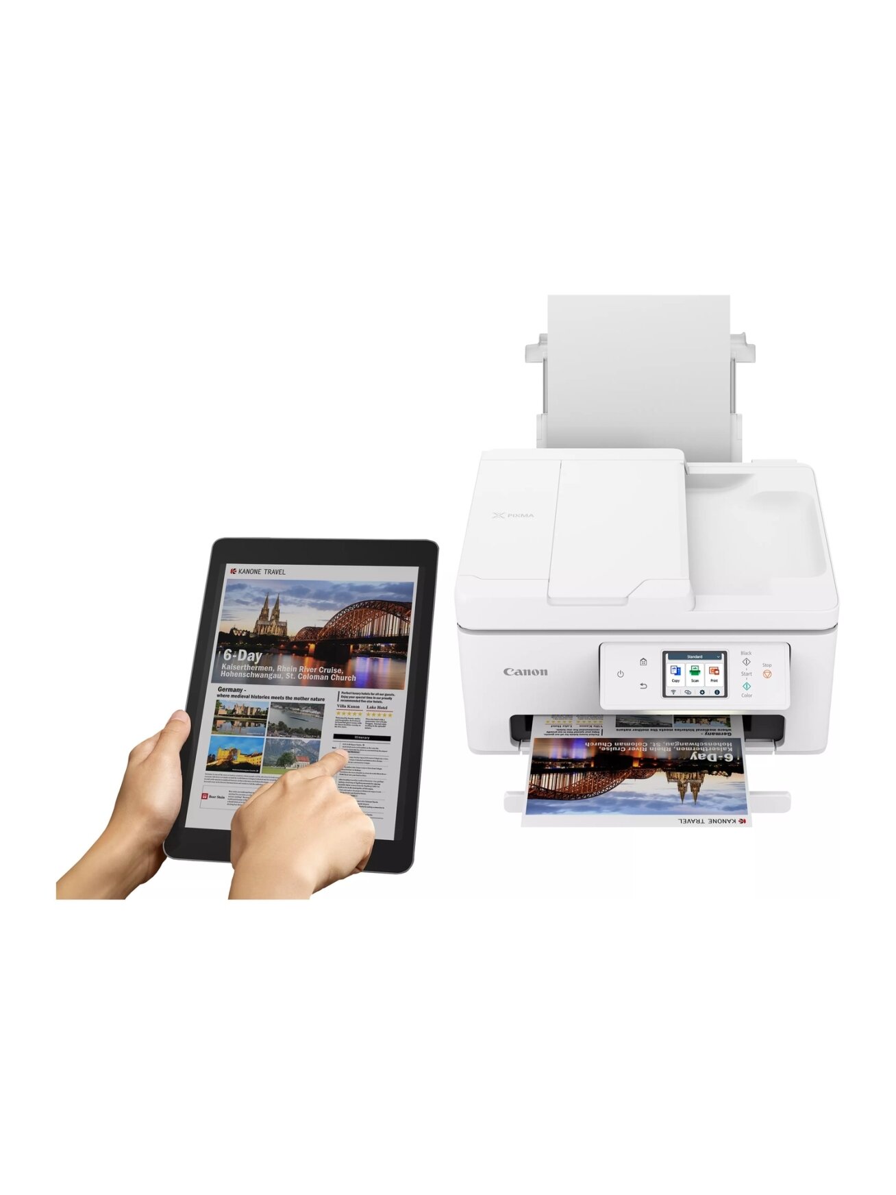 Canon IJ MFP PIXMA TS7750i | Canon | Multifunctional printer | PIXMA TS7750I | Inkjet | Colour | A4 | Wi-Fi | White 9 Canon IJ MFP PIXMA TS7750i | Canon | Multifunctional printer | PIXMA TS7750I | Inkjet | Colour | A4 | Wi-Fi | White 9
