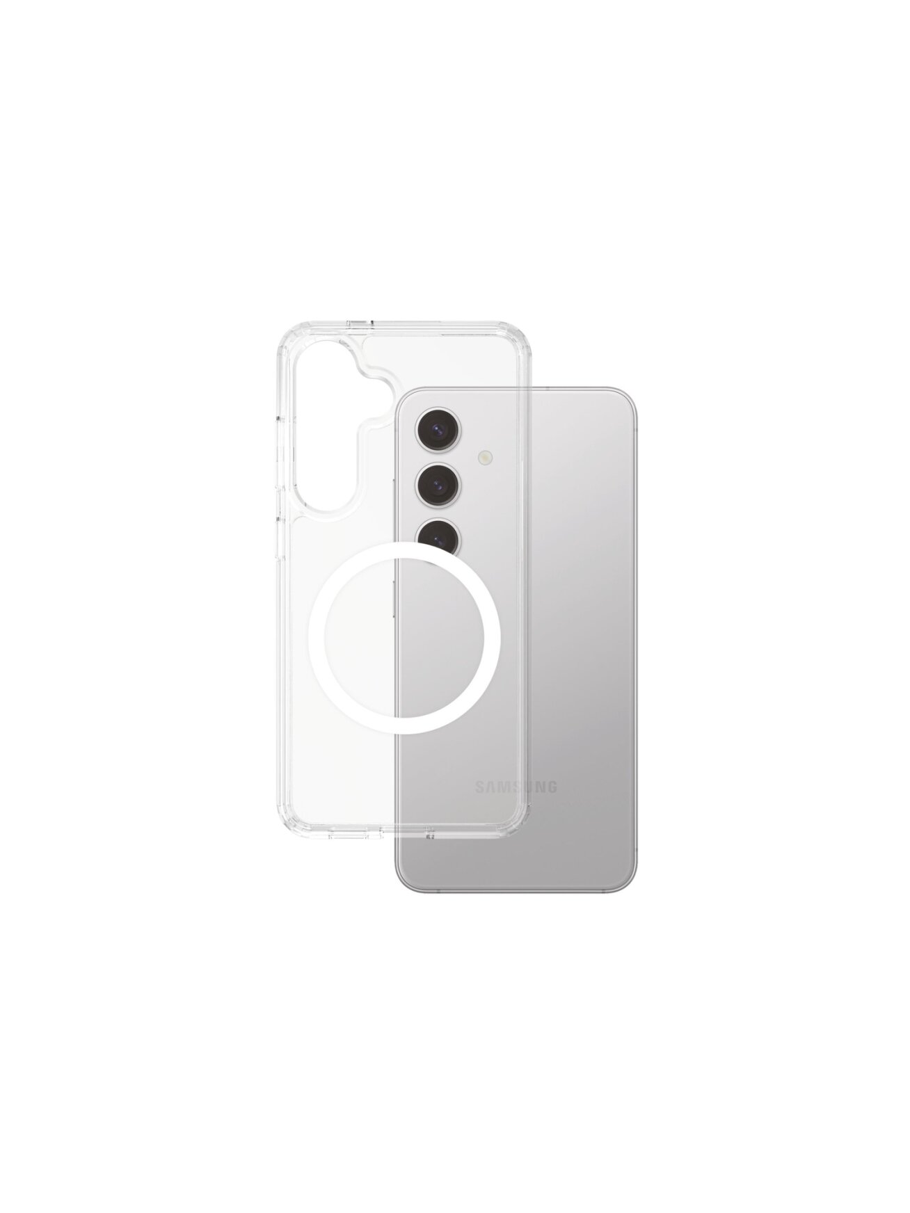 CARE Back protection | Samsung | Galaxy S25+ | Recycled plastic | White 2 CARE Back protection | Samsung | Galaxy S25+ | Recycled plastic | White 2