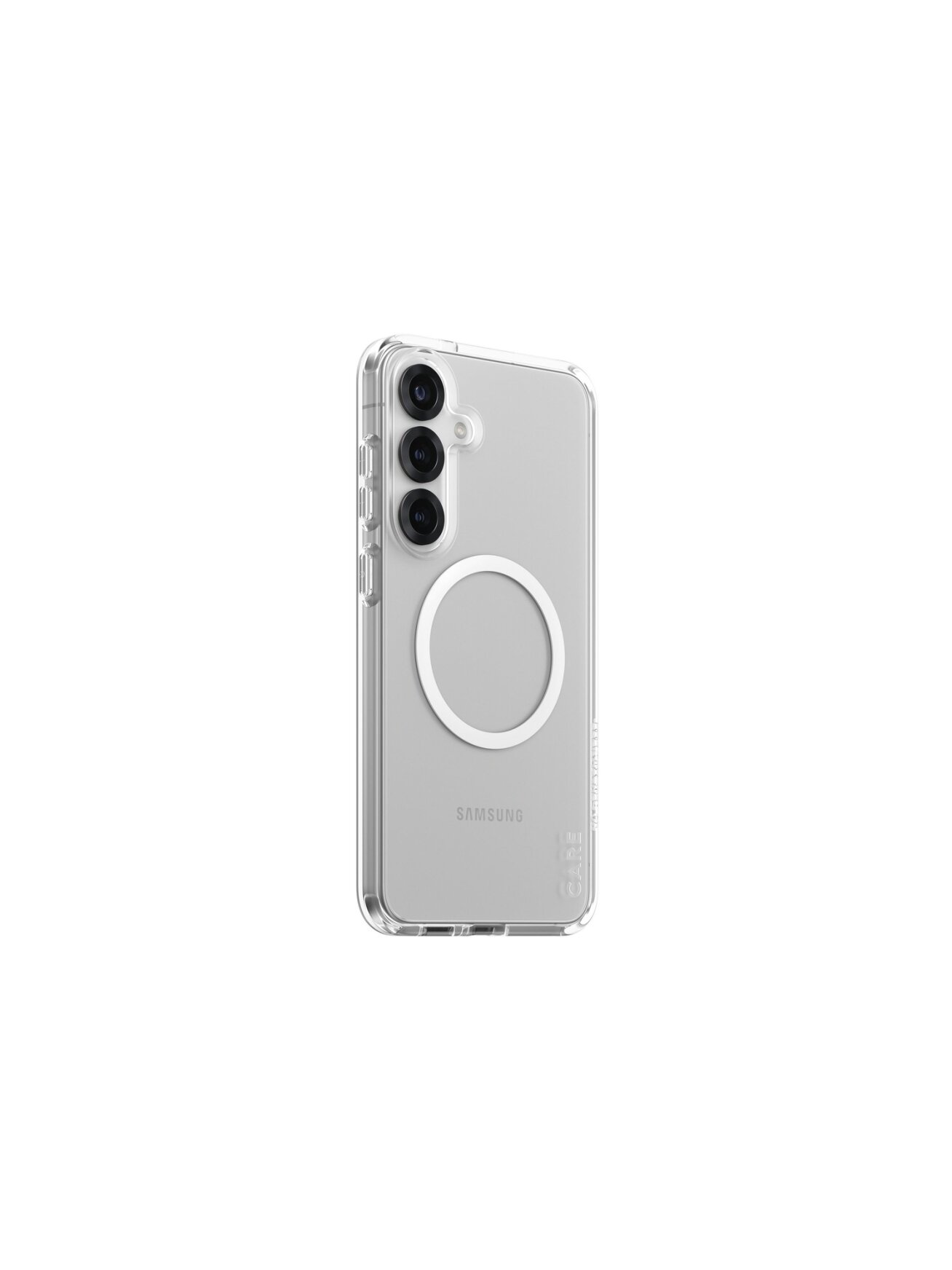 CARE Back protection | Samsung | Galaxy S25+ | Recycled plastic | White 3 CARE Back protection | Samsung | Galaxy S25+ | Recycled plastic | White 3