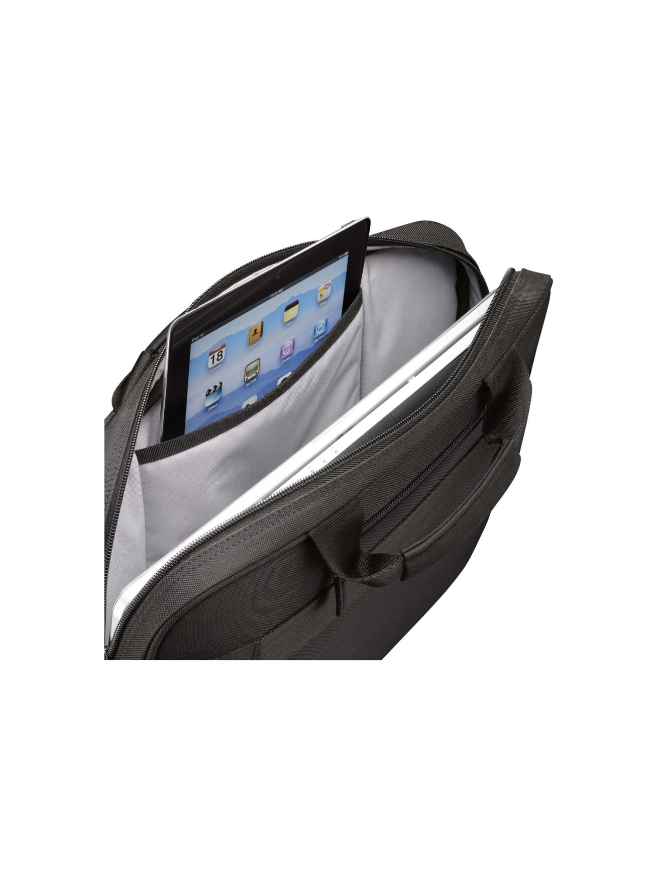 Case Logic | DLC115 | Fits up to size 15 " | Messenger - Briefcase | Shoulder strap | Black 6 Case Logic | DLC115 | Fits up to size 15 " | Messenger - Briefcase | Shoulder strap | Black 6