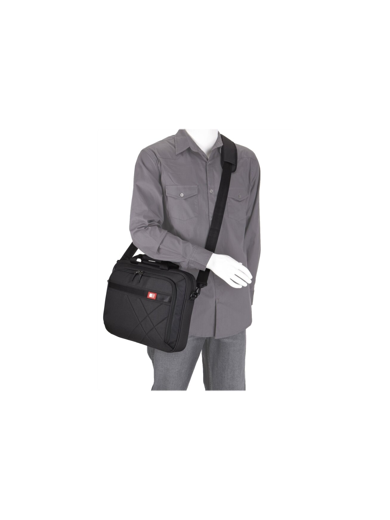 Case Logic | DLC115 | Fits up to size 15 " | Messenger - Briefcase | Shoulder strap | Black 8 Case Logic | DLC115 | Fits up to size 15 " | Messenger - Briefcase | Shoulder strap | Black 8