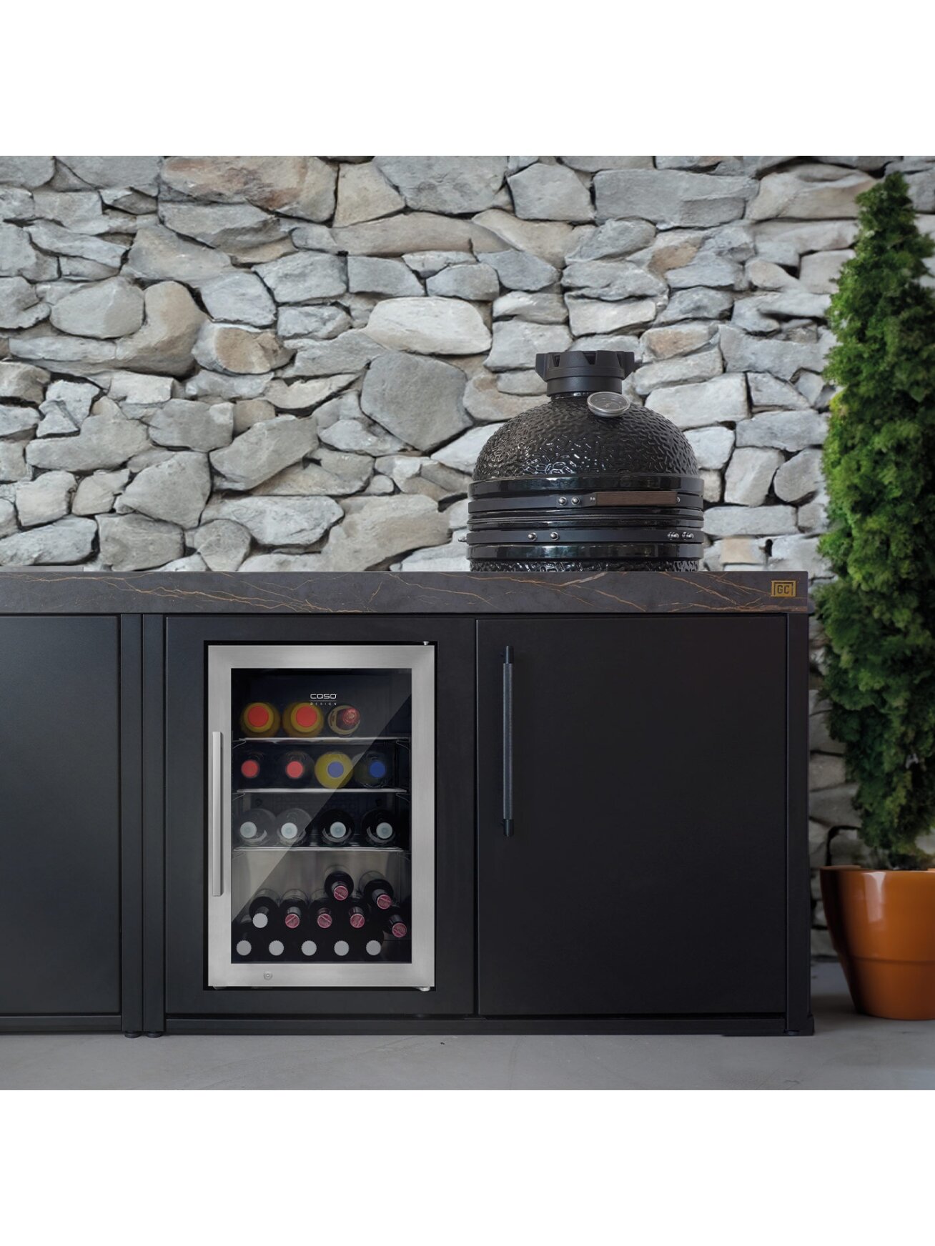 Caso | Barbecue Cooler | S-R | Energy efficiency class A | Built-in | Stainless Steel 1
