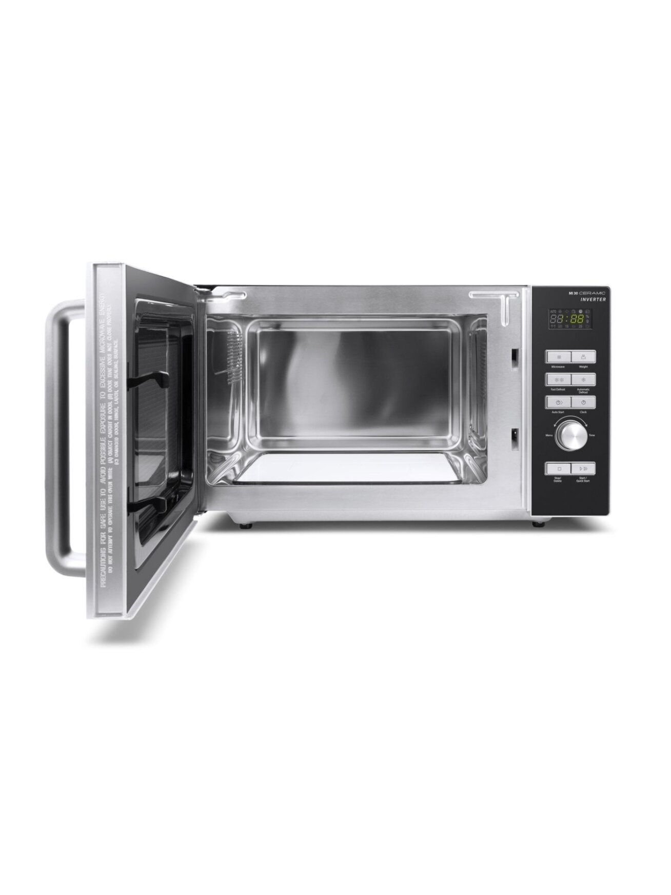 Caso | Ceramic Inverter Microwave | MI 30 | Free standing | 30 L | 1000 W | Grill | Black 1