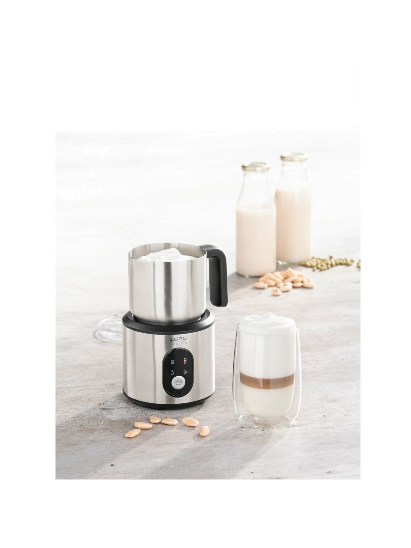 Caso | Crema & Choco Milk frother | 01666 | 0,35 L | 500 W | Black 7 Caso | Crema & Choco Milk frother | 01666 | 0,35 L | 500 W | Black 7