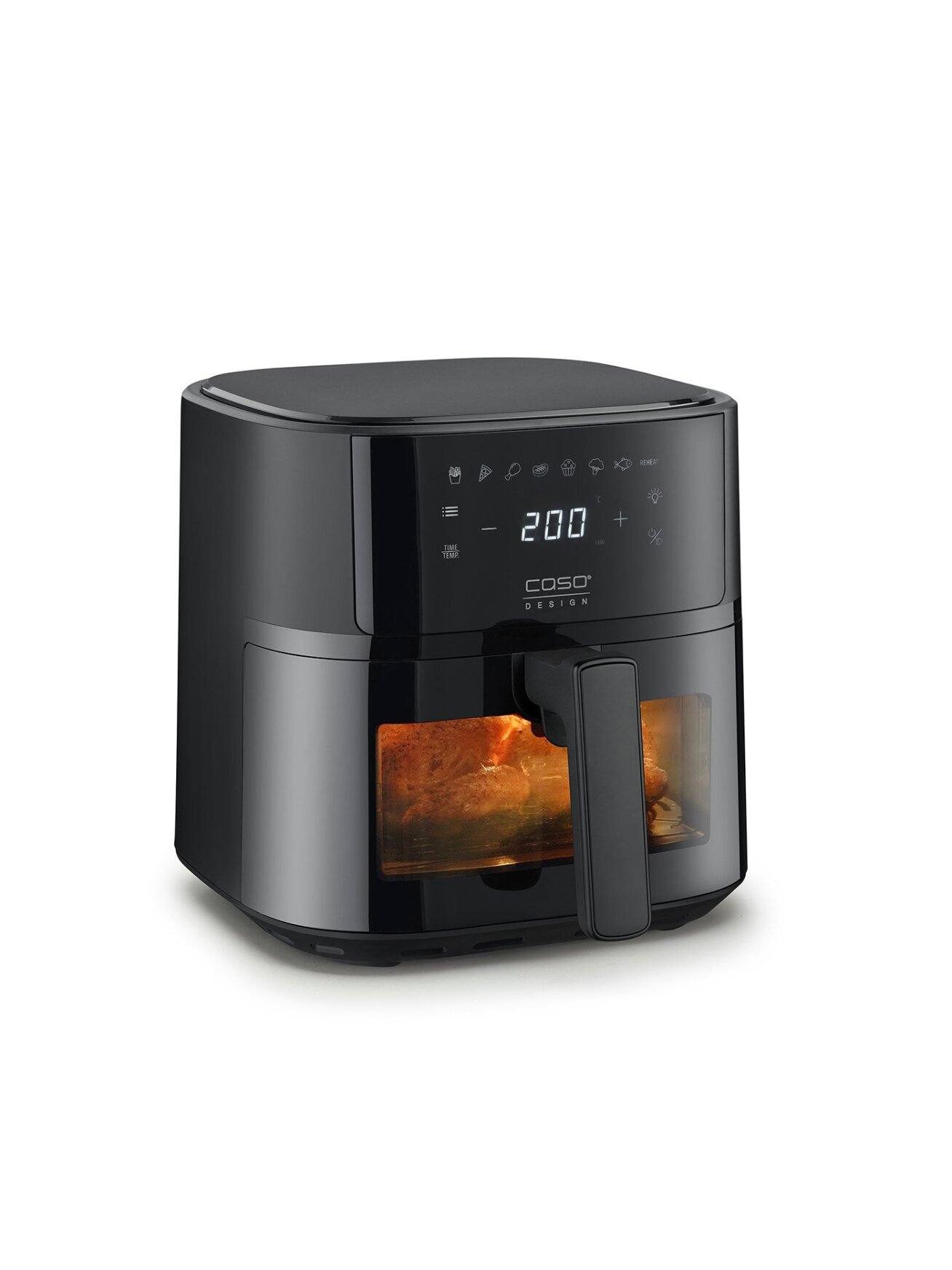 Caso Designer Air Fryer | AirFry 6.0 | Power 1700 W | Capacity 6 L | Black 8 Caso Designer Air Fryer | AirFry 6.0 | Power 1700 W | Capacity 6 L | Black 8