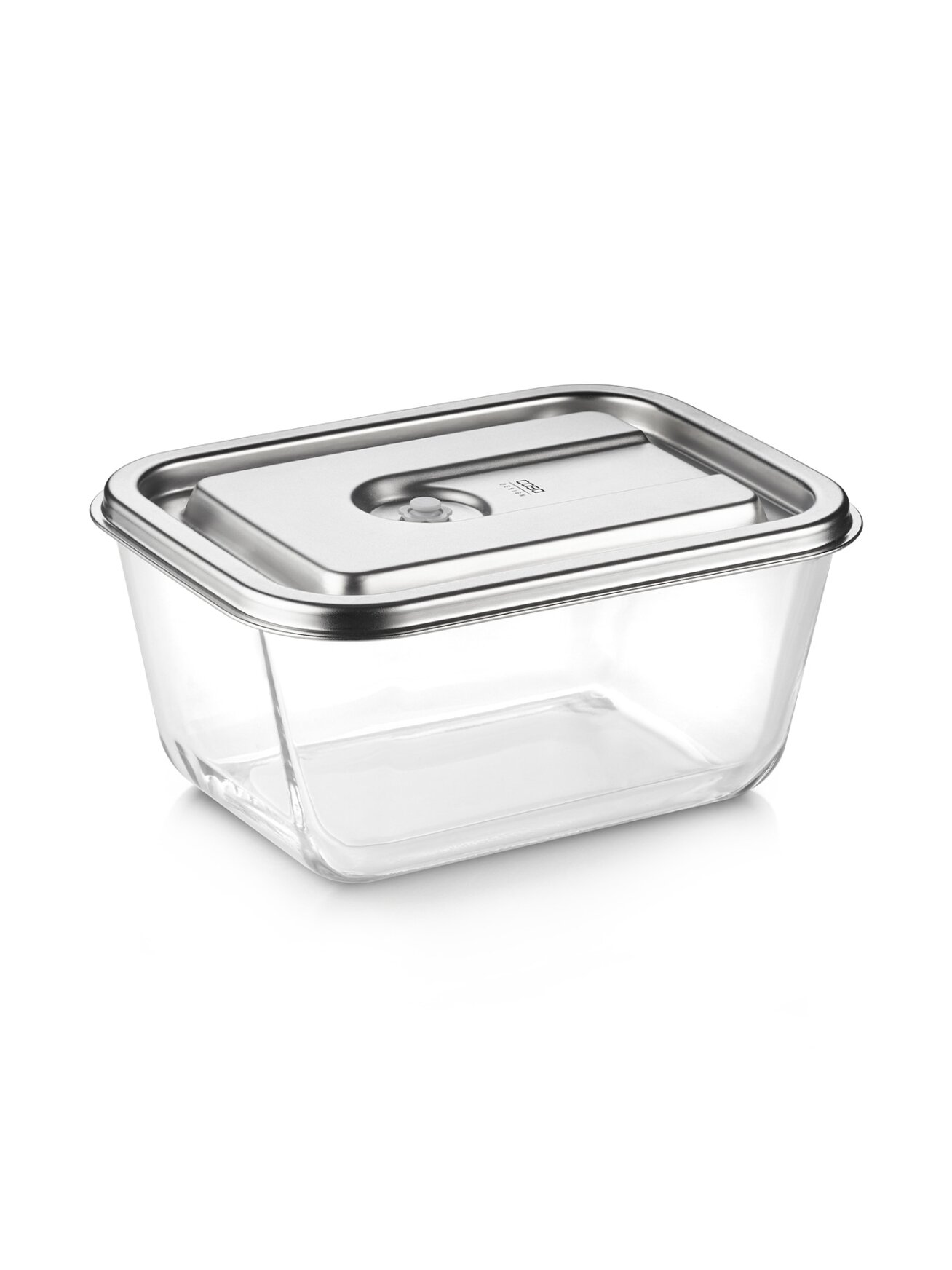 Caso Glass Vacuum Container with Plastic Lid | VacuBoxx Inox XL | Transparent 1