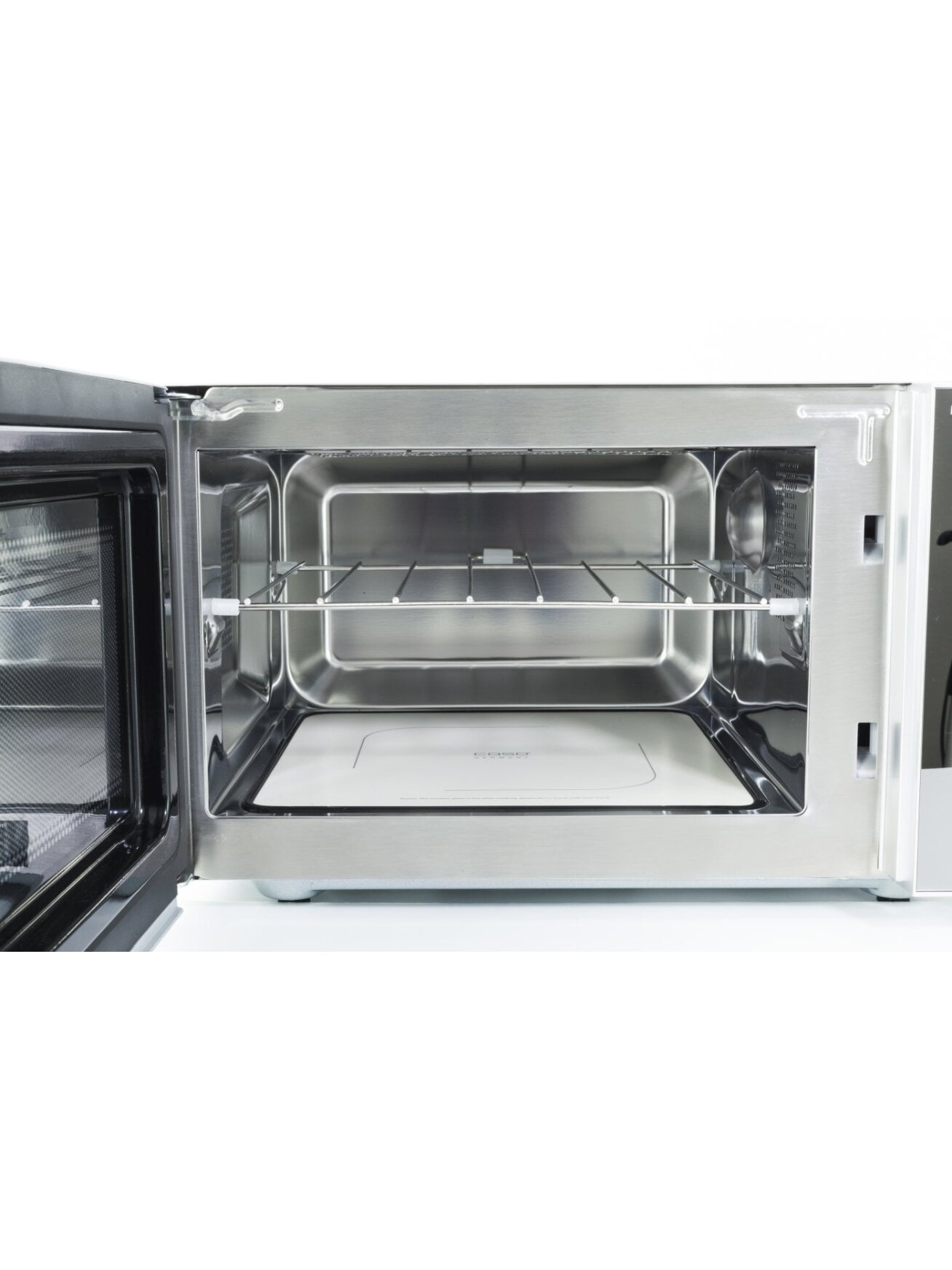 Caso | Microwave oven with Grill | MG 25 | Free standing | 900 W | Grill | Silver/Black 3 Caso | Microwave oven with Grill | MG 25 | Free standing | 900 W | Grill | Silver/Black 3