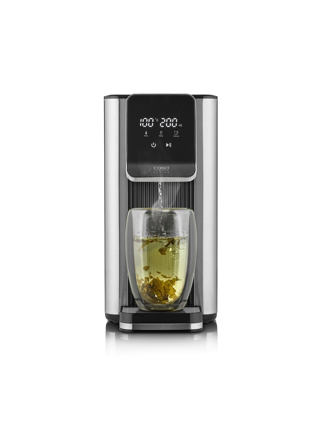 Caso Turbo hot water dispenser | HW 630 | Water Dispenser | 2600 W | 2.5 L | Plastic/Stainless Steel | Black/Stainless Steel Caso Turbo hot water dispenser | HW 630 | Water Dispenser | 2600 W | 2.5 L | Plastic/Stainless Steel | Black/Stainless Steel