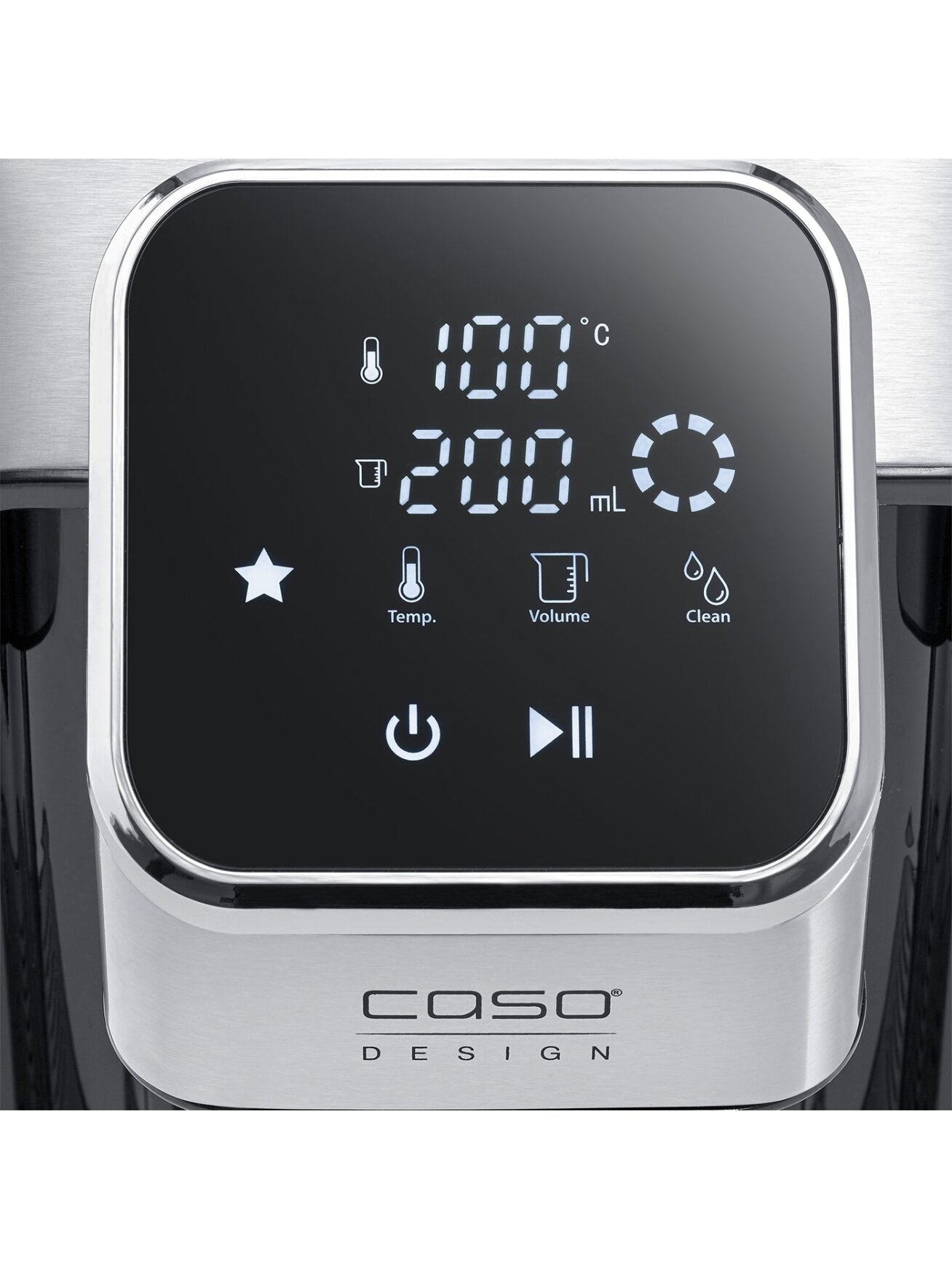 Caso Turbo Hot Water Dispenser | HW 770 Advanced | Water Dispenser | 2600 W | 2.7 L | Plastic/Stainless Steel | Black/Stainless Steel 6 Caso Turbo Hot Water Dispenser | HW 770 Advanced | Water Dispenser | 2600 W | 2.7 L | Plastic/Stainless Steel | Black/Stainless Steel 6