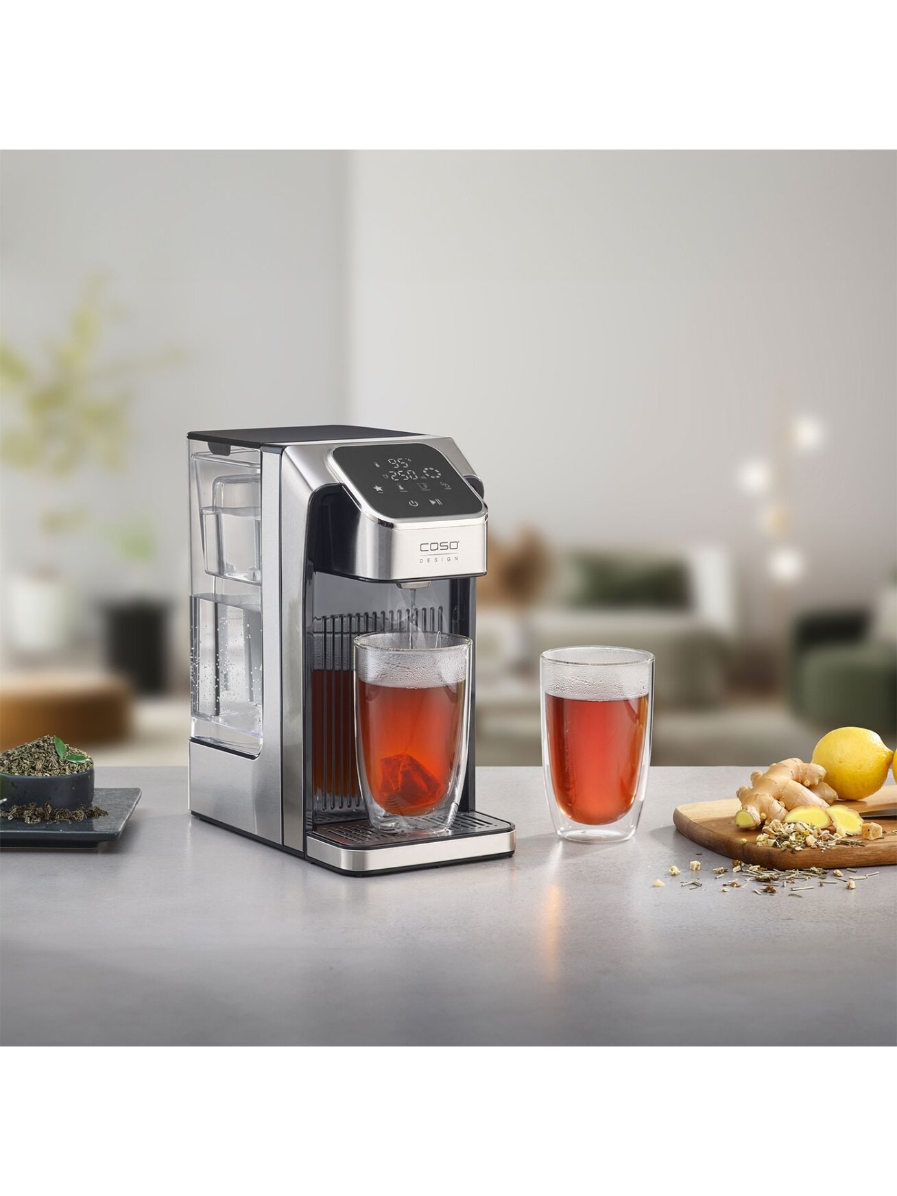 Caso Turbo Hot Water Dispenser | HW 770 Advanced | Water Dispenser | 2600 W | 2.7 L | Plastic/Stainless Steel | Black/Stainless Steel 7 Caso Turbo Hot Water Dispenser | HW 770 Advanced | Water Dispenser | 2600 W | 2.7 L | Plastic/Stainless Steel | Black/Stainless Steel 7