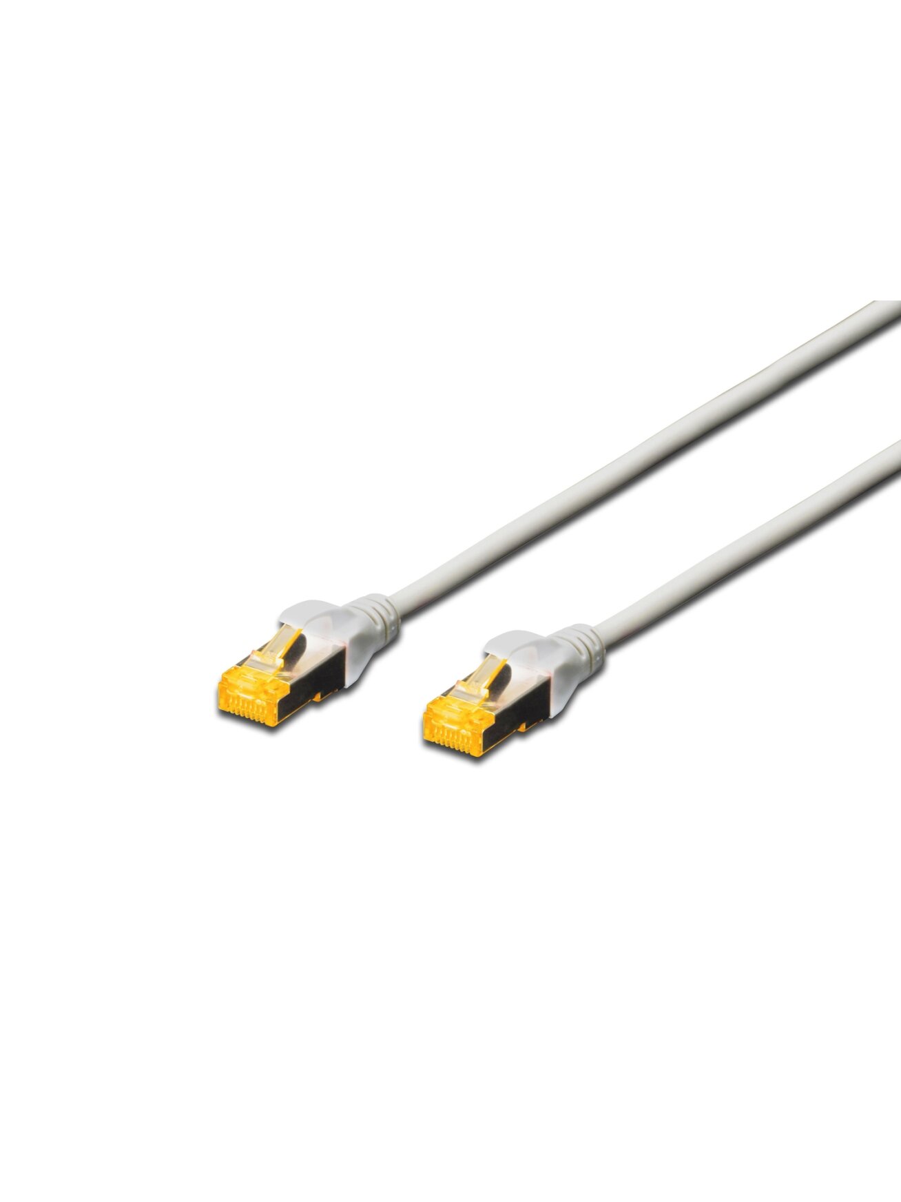 CAT 6A S/FTP | Patch cord | Length 10 m | Grey