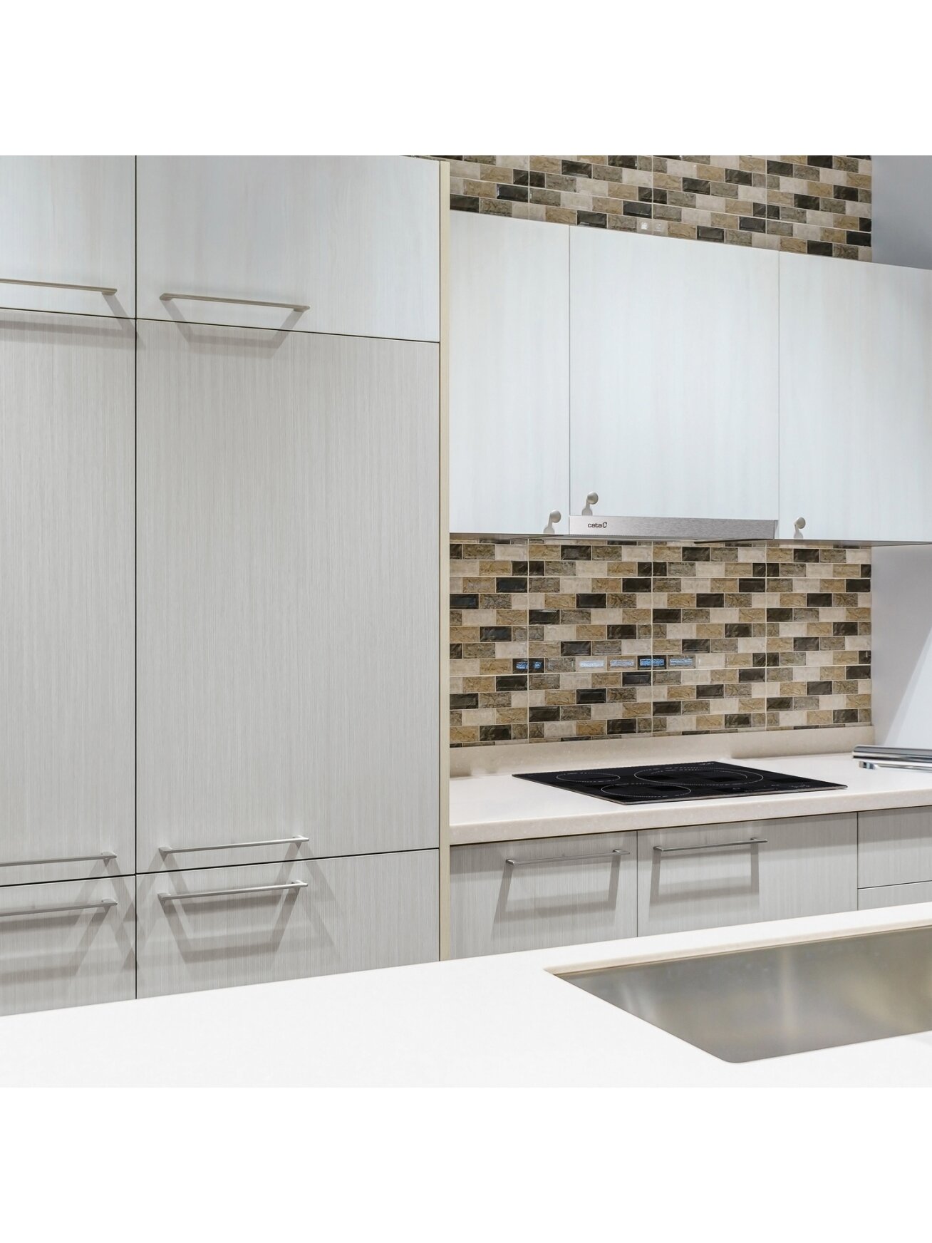 CATA Hood | EXTENDER 600 | Telescopic | Energy efficiency class C | Width 60 cm | 390 m³/h | Mechanical | ECOLED | Stainless Steel 3