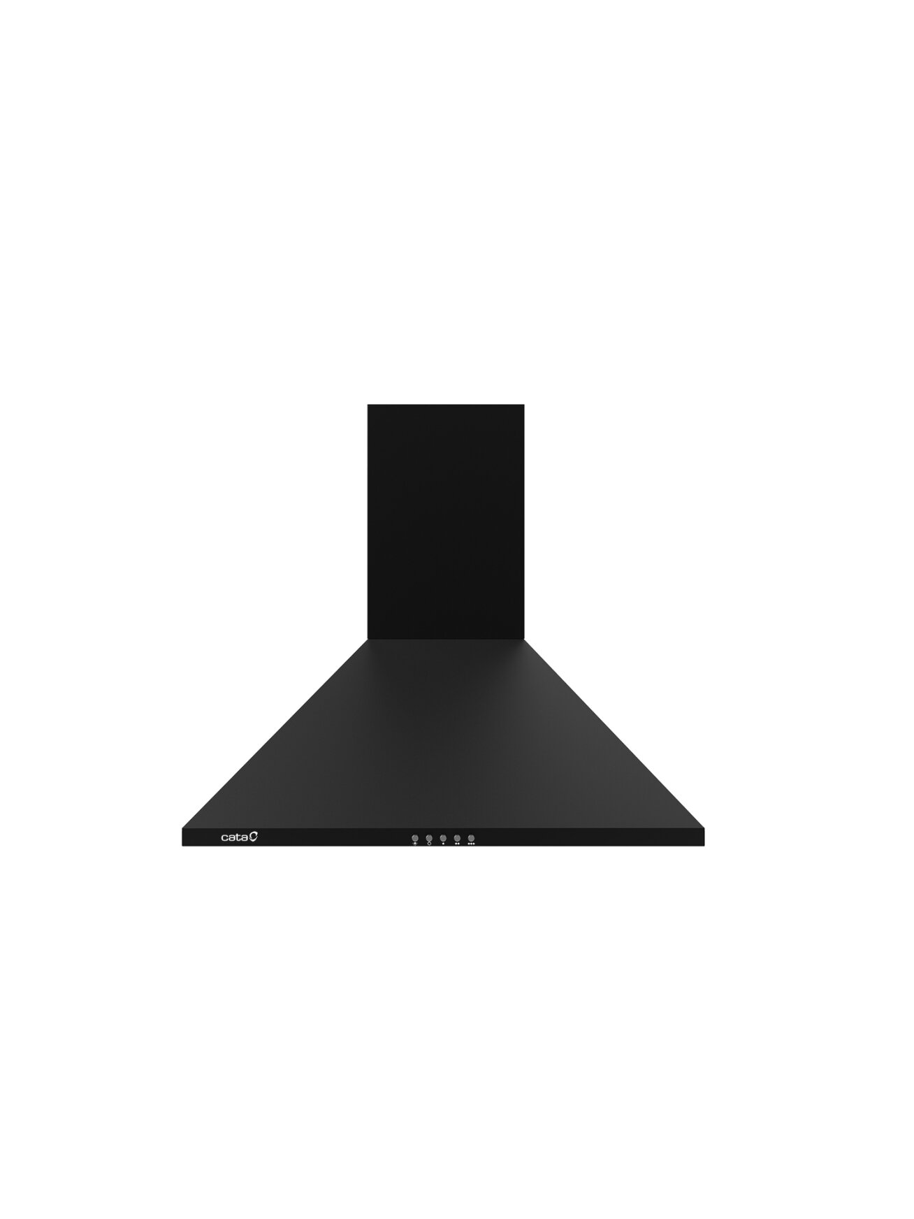 CATA | Hood | OMEGA 600 BK | Wall mounted | Energy efficiency class C | Width 60 cm | 645 m³/h | Mechanical | LED | Black 2