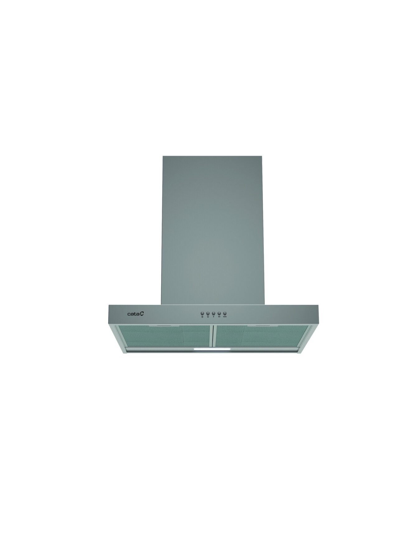 CATA Hood | S PLUS 6010 X | Wall mounted | Energy efficiency class C | Width 60 cm | 637 m³/h | Mechanical | LED | Inox 2