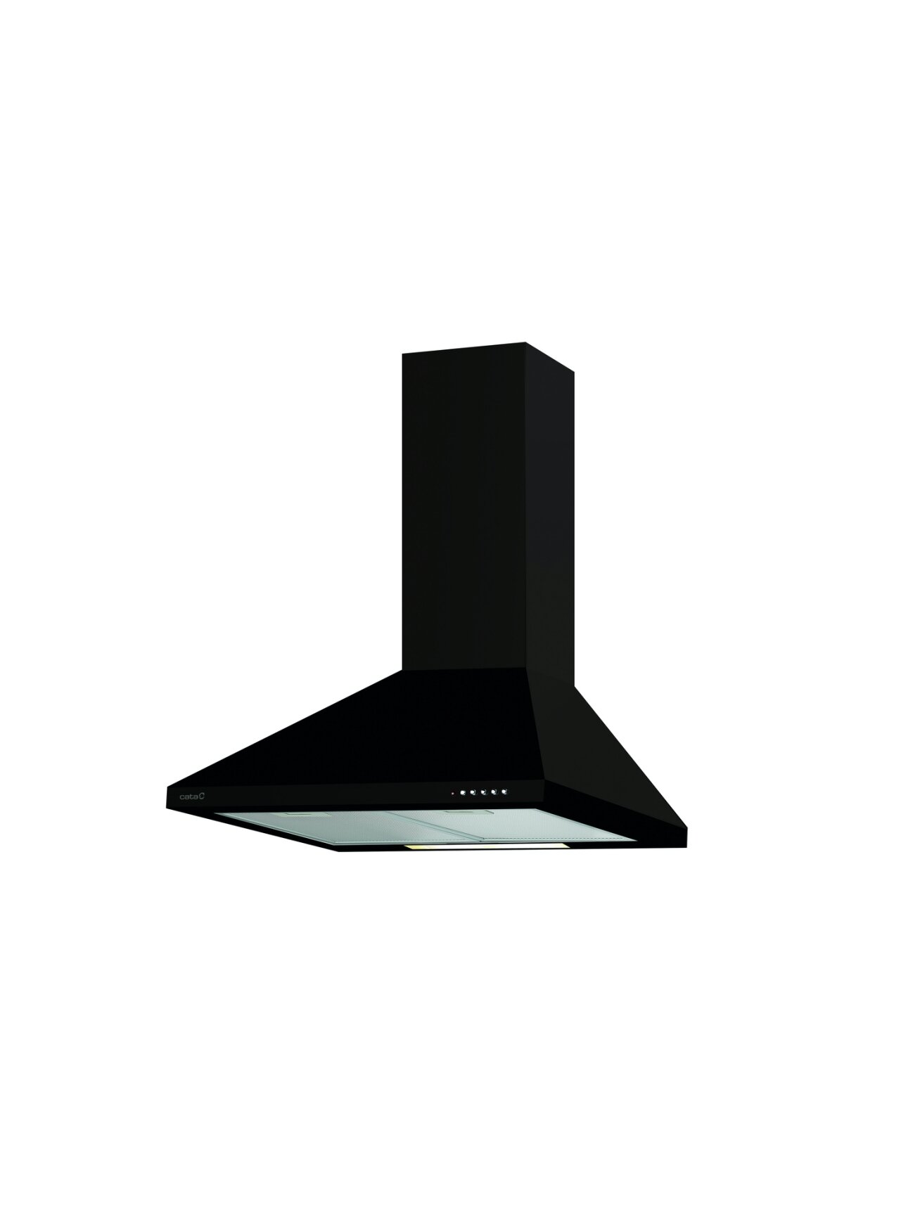 CATA Hood | VK 6000 BK | Wall mounted | Energy efficiency class A | Width 60 cm | 395 m³/h | Mechanical | LED | Black 2 CATA Hood | VK 6000 BK | Wall mounted | Energy efficiency class A | Width 60 cm | 395 m³/h | Mechanical | LED | Black 2