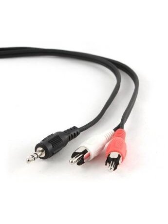 Cablexpert | 2.5m, 3.5mm/2xRCA, M/M | 3.5mm | 2 x RCA