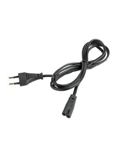 Cablexpert | Power cord (C7), VDE approved | PC-184-075-1.8M | Black | CEE 7/16 to C7