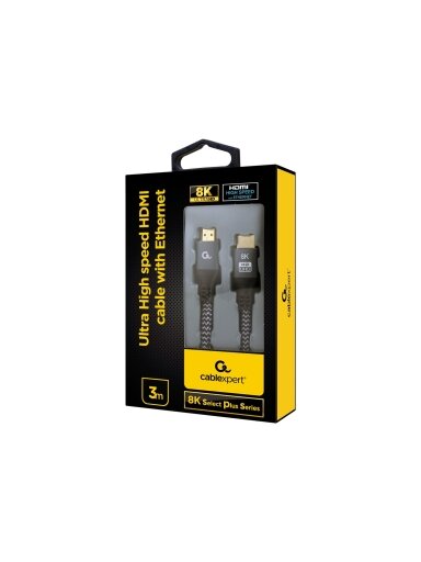 Cablexpert | Ultra High speed HDMI cable with Ethernet, 8K select plus series | CCB-HDMI8K-3M | 2 x Type-A | HDMI 2.1 downwards | 3 m