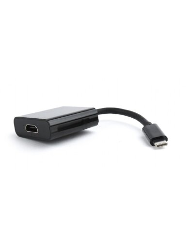 Cablexpert USB-C to HDMI adapter, Black | Cablexpert Cablexpert USB-C to HDMI adapter, Black | Cablexpert