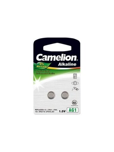 Camelion | AG1/LR60/LR621/364 | Alkaline Buttoncell | 2 pc(s)