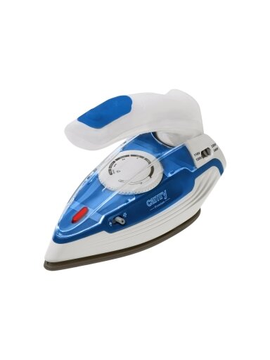 Camry CR 5040 | Steam travel iron | 1600 W | Water tank capacity 80 ml | Continuous steam 10 g/min | Steam boost performance 50 g/min | Blue/White Camry CR 5040 | Steam travel iron | 1600 W | Water tank capacity 80 ml | Continuous steam 10 g/min | Steam boost performance 50 g/min | Blue/White