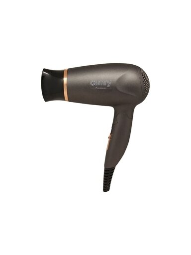 Camry | Hair Dryer | CR 2261 | 1400 W | Number of temperature settings 2 | Metallic Grey/Gold