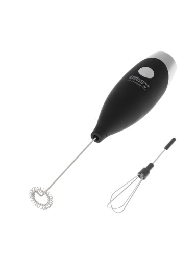 Camry | Milk Frother | CR 4501 | Milk frother | Black/Stainless Steel