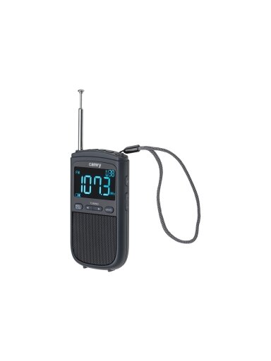 Camry | Portable mini radio | CR 1905 | Alarm function | Black