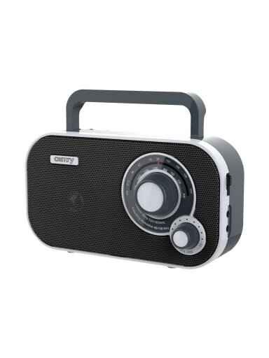 Camry | Portable Radio | CR 1140b | Black/Grey
