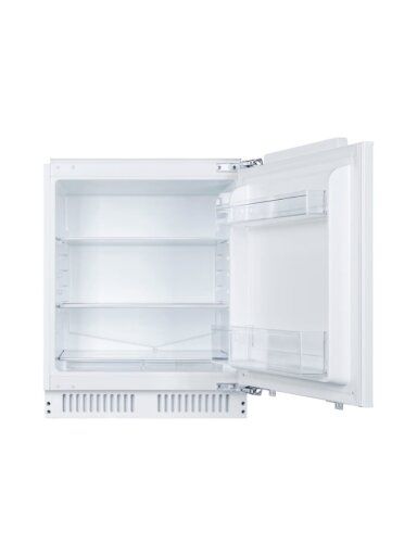 Candy Refrigerator | CMLS68EW | Energy efficiency class E | Built-in | Larder | Height 82 cm | Fridge net capacity 135 L | Display | 39 dB | White