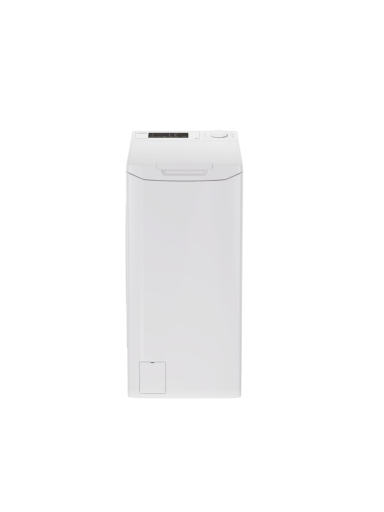 Candy Washing Machine | TCA283D2-S | Energy efficiency class D | Top loading | Washing capacity 8 kg | 1200 RPM | Depth 60 cm | Width 41 cm | Display | Digit | White Candy Washing Machine | TCA283D2-S | Energy efficiency class D | Top loading | Washing capacity 8 kg | 1200 RPM | Depth 60 cm | Width 41 cm | Display | Digit | White