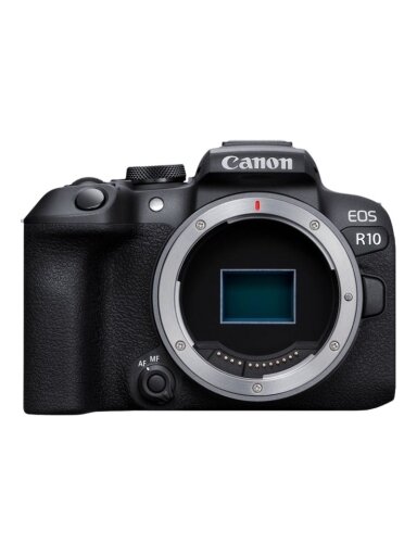 Canon | D.CAM EOS R10 Mirrorless Camera Body | Megapixel 24.2 MP | Image stabilizer | ISO sensitivity (max) 32000 | Wi-Fi | Video recording | Manual | CMOS | Black
