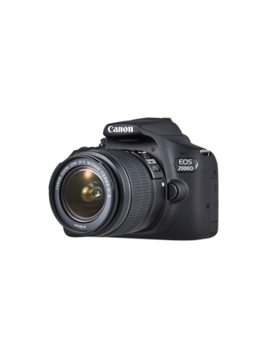 Canon | EOS | 2000D 18-55 III EU26 | SLR Camera Kit | Megapixel 24.1 MP | ISO sensitivity (max) 12800 | Display diagonal 3.0 " | Wi-Fi | Video recording | APS-C | Black