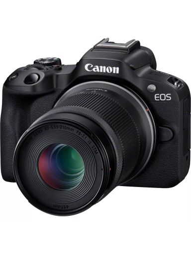 Canon | EOS R50 + RF-S 18-45mm F4.5-6.3 IS STM + RF-S 55-210mm F5-7.1 IS STM (SIP) | Megapixel 24.2 MP | Image stabilizer | ISO sensitivity (max) 32000 | Display diagonal 2.95 " | Wi-Fi | Video recording | Automatic, manual | CMOS | Black