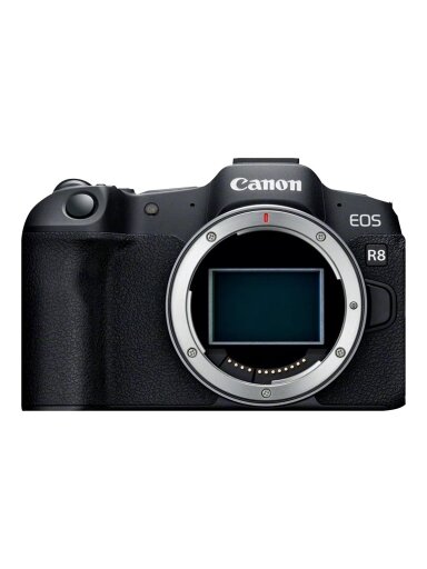 Canon | EOS R8 Mirrorless Camera Body (AIP) | Megapixel 24.2 MP | Image stabilizer | ISO sensitivity (max) 102400 | Display diagonal 3 " | Wi-Fi | Video recording | Automatic, manual | CMOS