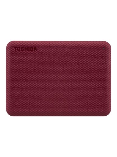 Canvio Advance | HDTCA40ER3CA | 4000 GB | 2.5 " | USB 3.2 Gen1 | Red Canvio Advance | HDTCA40ER3CA | 4000 GB | 2.5 " | USB 3.2 Gen1 | Red