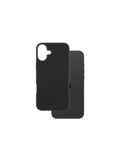 CARE by PanzerGlass Case Fashion | Back protection | Apple | iPhone 16 Plus | Recycled plastic | Black