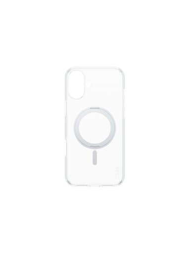 CARE by PanzerGlass Case Feature | Back protection | Apple | iPhone 16 Plus | Recycled plastic | Silver | Kickstand & MagSafe