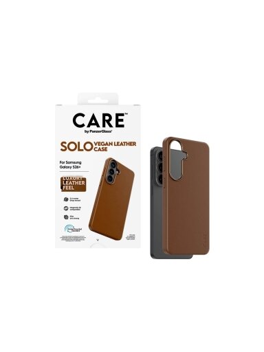 CARE by PanzerGlass Solo Case Brown Samsung New Galaxy S26 Plus | PanzerGlass