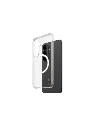 CARE by PanzerGlass Urban Explorer Case Transparent w. White Qi Samsung New Galaxy S26 | PanzerGlass