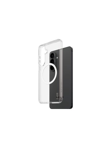 CARE by PanzerGlass Urban Explorer Case Transparent w. White Qi Samsung New Galaxy S26 Plus | PanzerGlass
