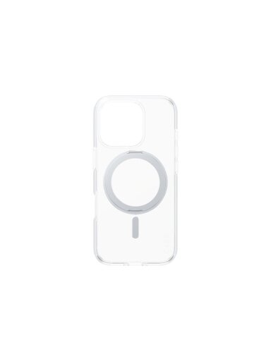 CARE Feature Case | Back cover | Apple | iPhone 16 PRO | Recycled plastic | Silver | Kickstand & MagSafe